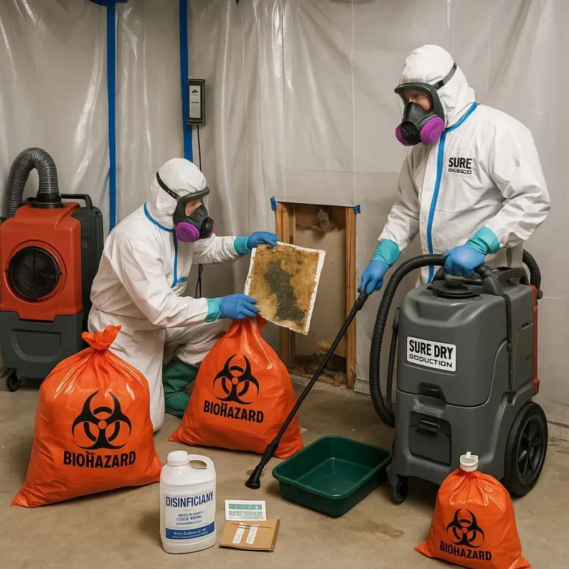 Contaminated Water Handling Protocols process in Andrews County, TX