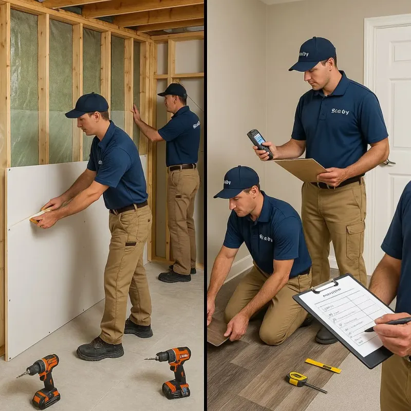 Repairs and Reconstruction process in Andrews County, TX